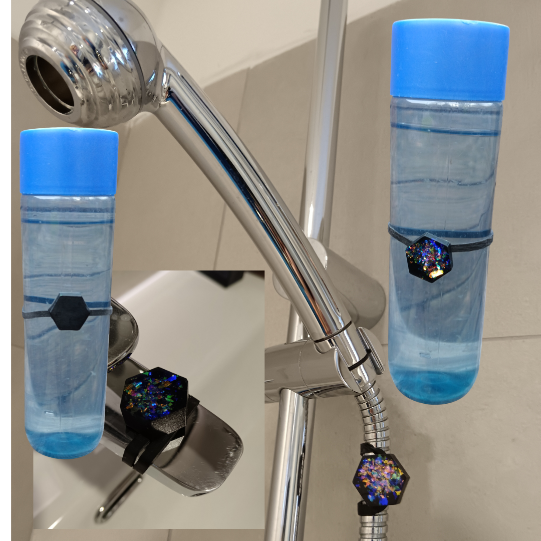 SHUNGITE Water Toggles, Creates Delicious Softer Water Instantly, Easy to use on taps, shower-heads and out and about on your water bottle.