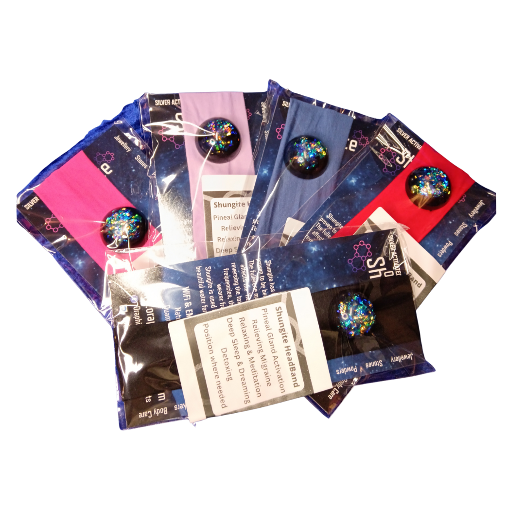 Headbands, Powerful Shungite Dome feature for Meditation, Instant 3rd Eye Expansion, Health, Migraines & Headaches