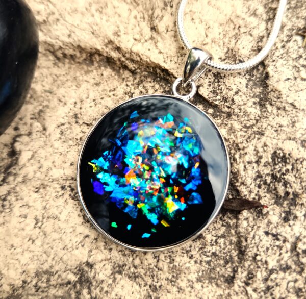 Silver Pendants (small): Unique design for Emf Robust Protection Instantly