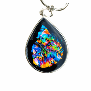 'Hearts of Love' Portal Pendants with Powerful Silver Activated Shungite for Emf Protection