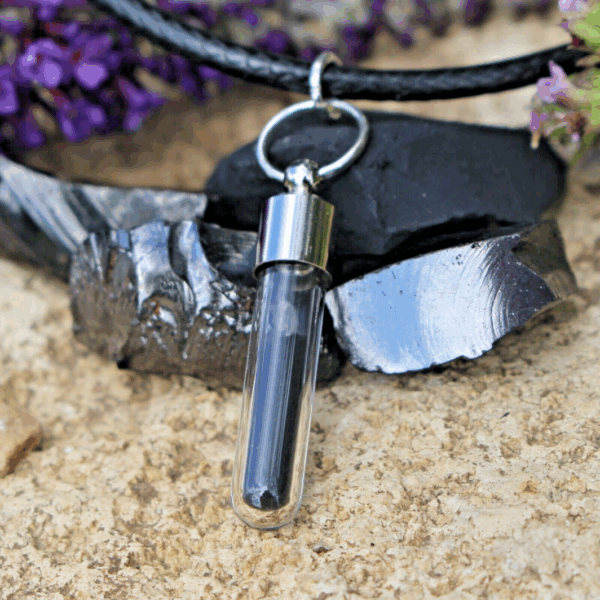Powerful Emf Protection: SHUNGITE POWDER & ELITE LOCKET or VIAL - Image 5