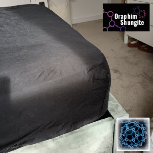 3x Book Bundle and Bedding Infused with Silver Activated Shungite